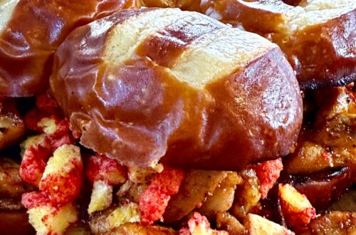 Blackstone Sriracha Honey Chicken Sliders