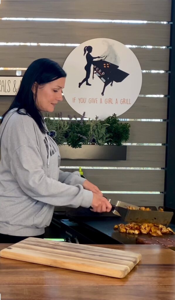 Blackstone Honey Sriracha Chicken Bites