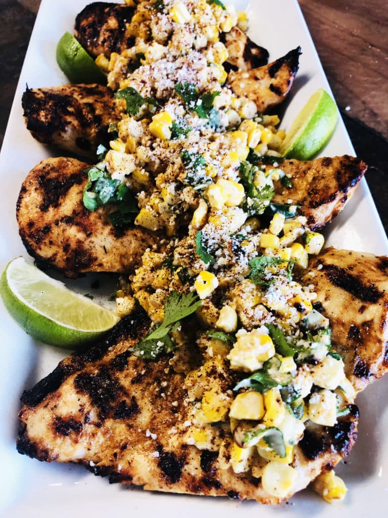 Blackstone Loaded Street Corn Chicken
