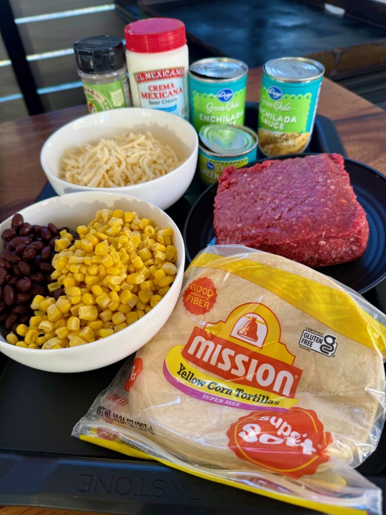 ingredients for the dish