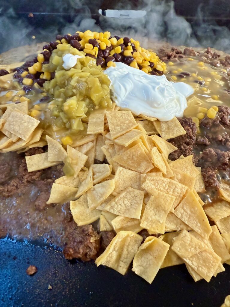 Blackstone Lazy Beef Enchiladas