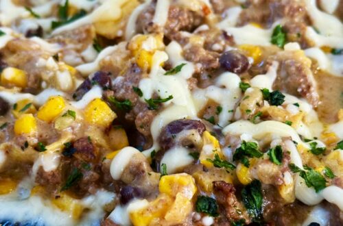 Blackstone Lazy Beef Enchiladas