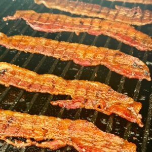 Smoked BBQ Whiskey Candied Bacon