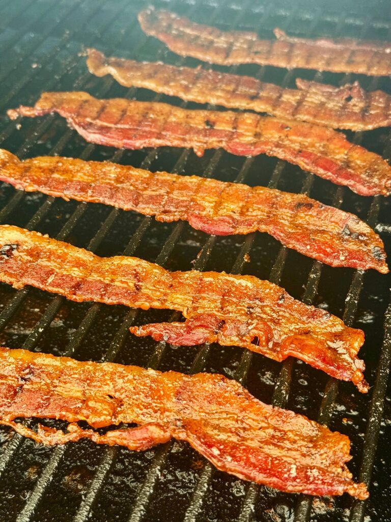 Smoked BBQ Whiskey Candied Bacon