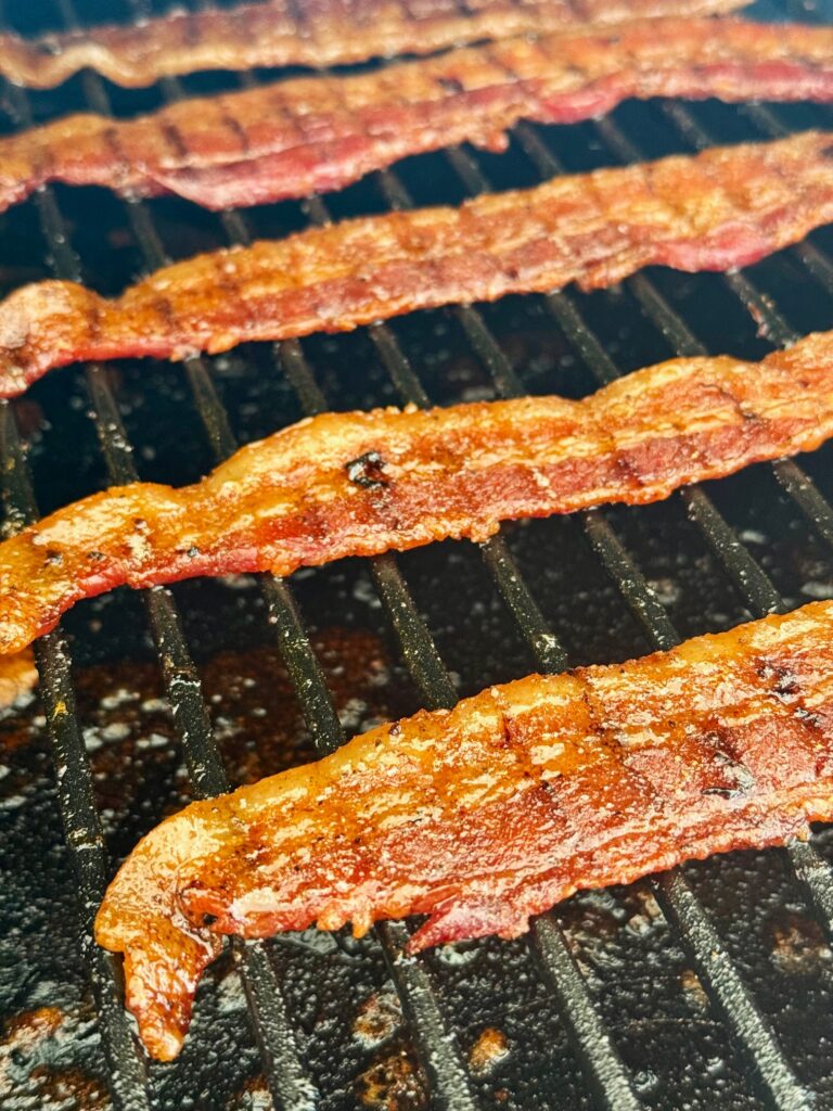 Smoked BBQ Whiskey Candied Bacon