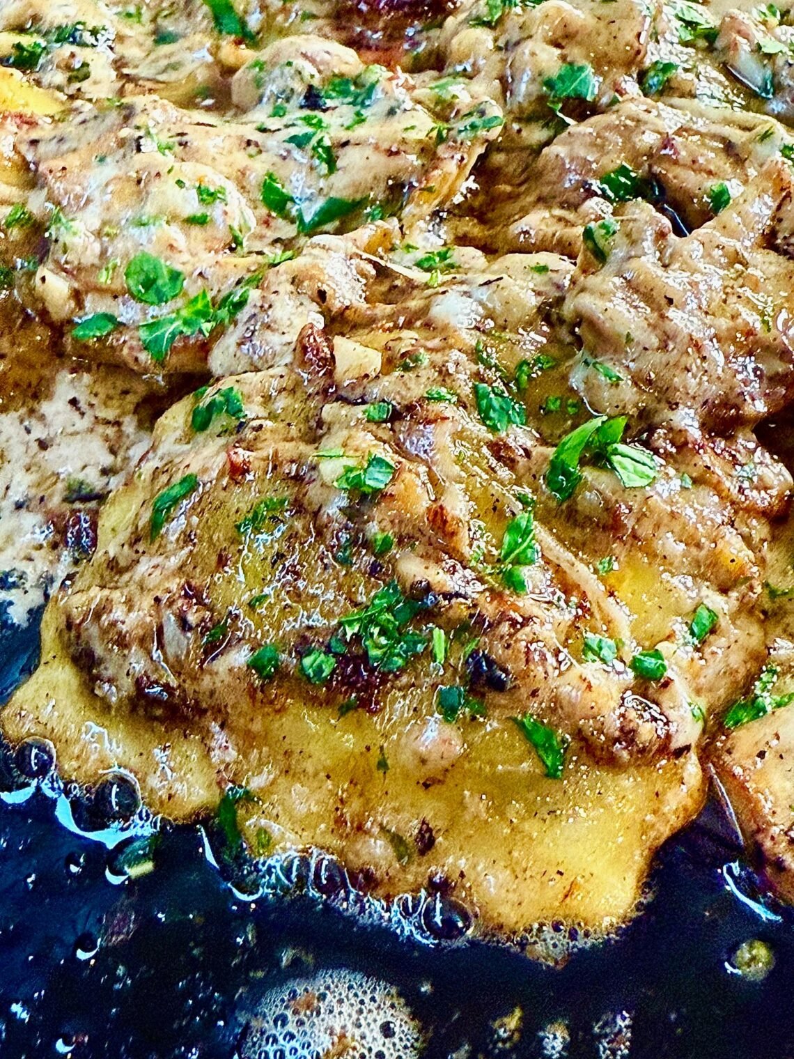 Blackstone Goat Cheese Mushroom Ravioli