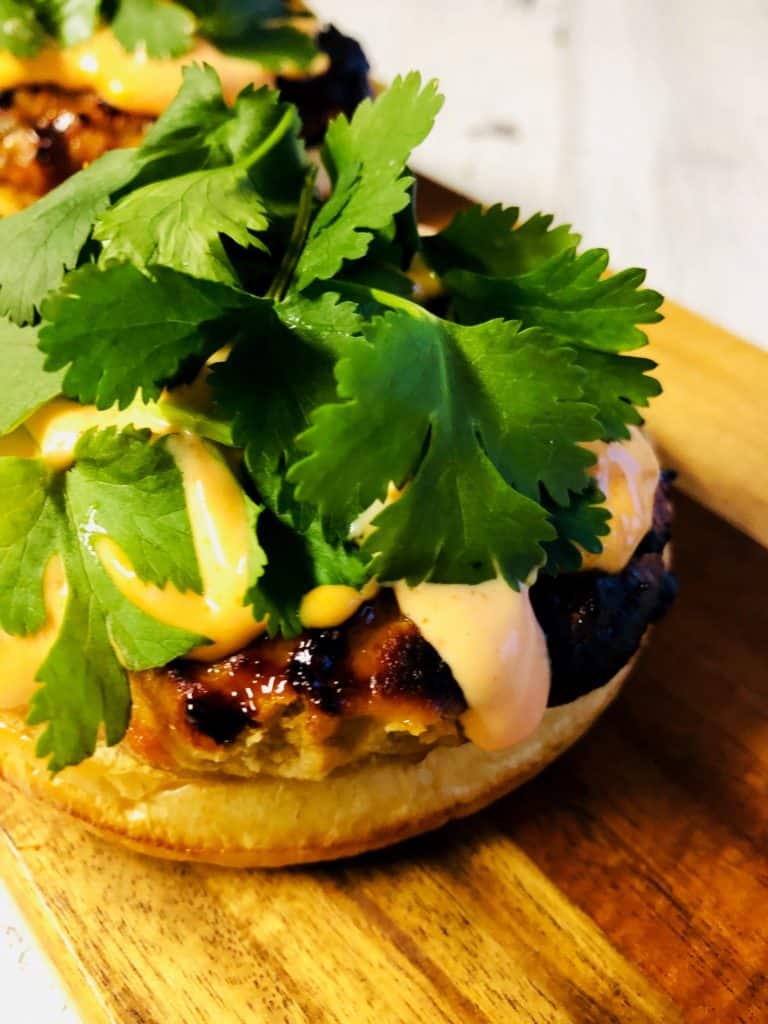 Blackstone Hoisin Chicken Burgers