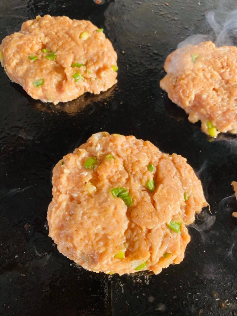 Blackstone Hoisin Chicken Burgers