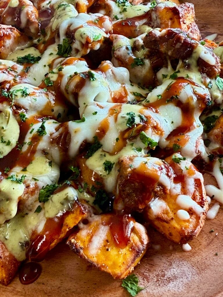 Blackstone BBQ Sweet Potato Bowls