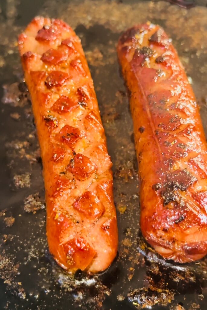 Blackstone BBQ Whiskey Bacon Slotdogs