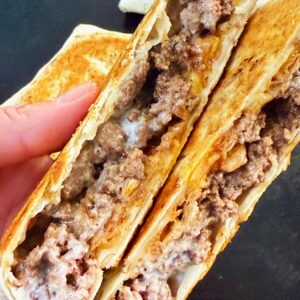 Blackstone French Onion Crunchwraps