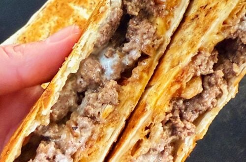 Blackstone French Onion Crunchwraps
