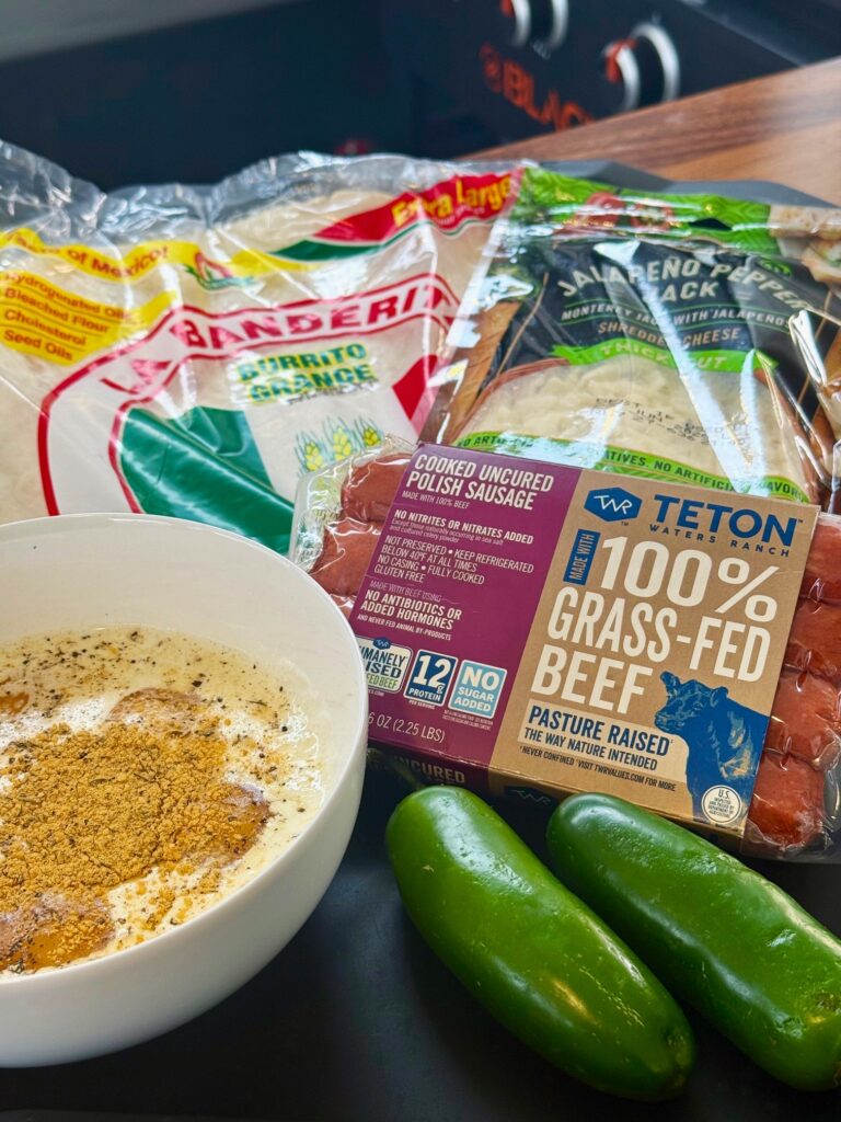 ingredients for the recipe