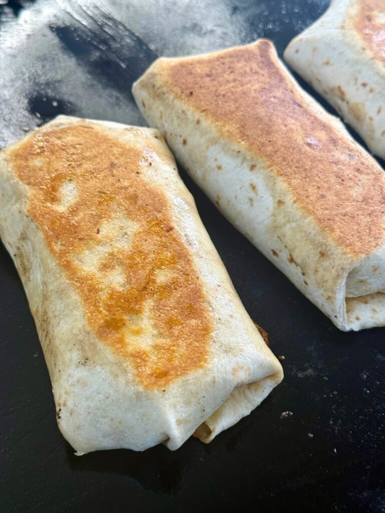 Blackstone Sausage Jalapeno Breakfast Burritos