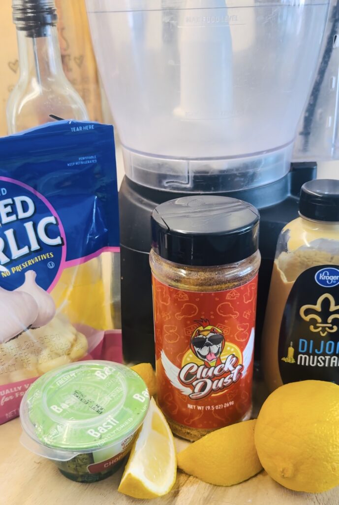 ingredients for the recipe