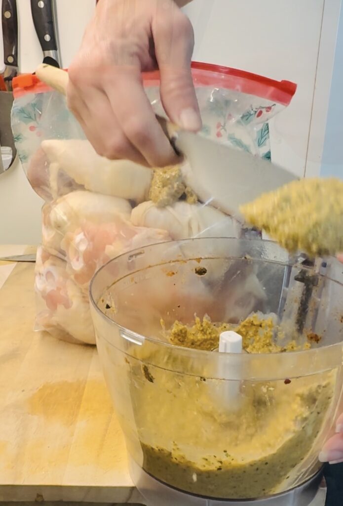 Smoked Lemon Garlic Chicken Thighs