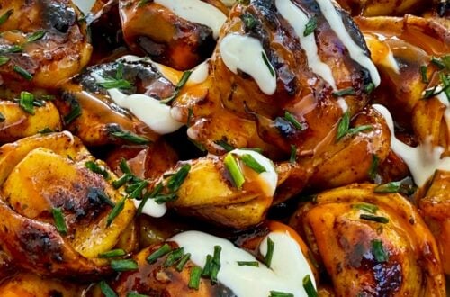 Blackstone Hot Honey Buffalo Shrimp Tortellini