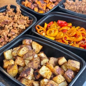 Blackstone Taco and Veggie Meal Prep