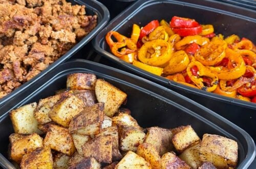 Blackstone Taco and Veggie Meal Prep