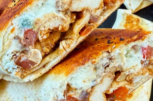 Blackstone Meal Prep Greek Chicken Wraps