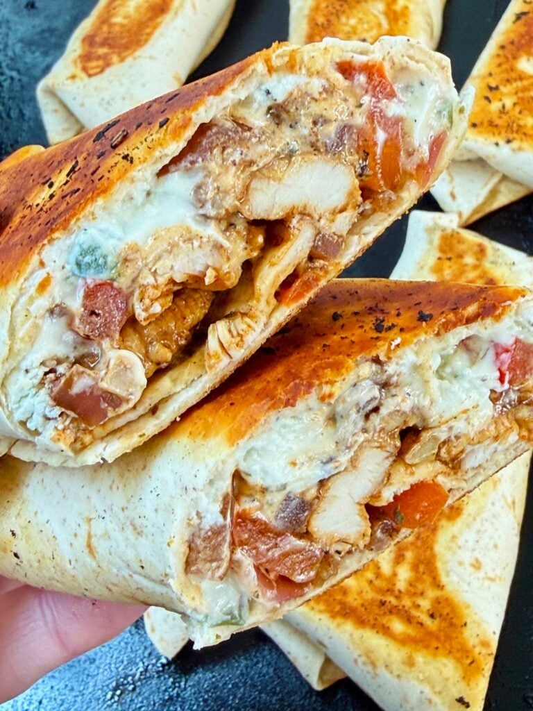 Blackstone Meal Prep Greek Chicken Wraps