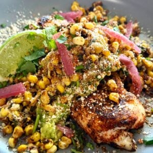 Blackstone Guacamole Street Corn Chicken