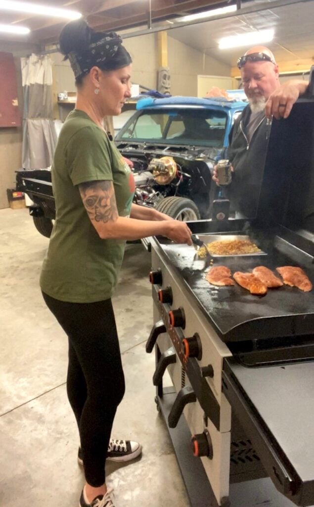 Blackstone Guacamole Street Corn Chicken