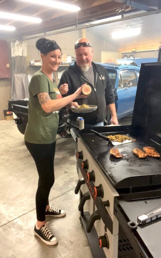 Blackstone Guacamole Street Corn Chicken