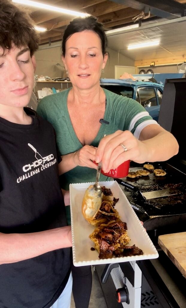 Blackstone PB & J French Toast Bites