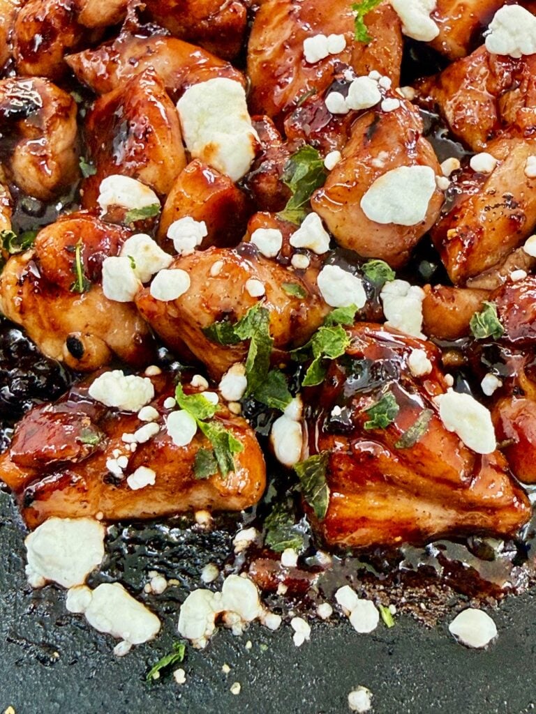 Blackstone Blackberry Lime Chicken Bites