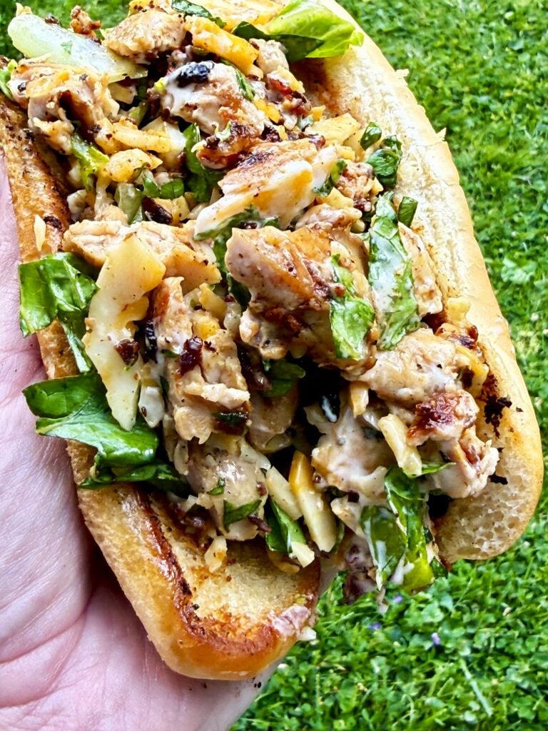 Blackstone Chopped Chicken Bacon Subs