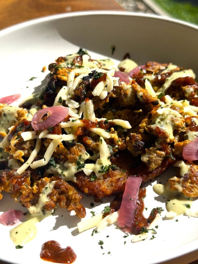 Blackstone Chorizo Breakfast Hash Browns