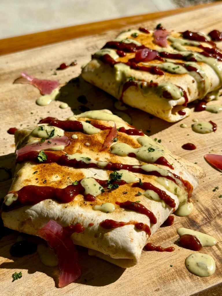Blackstone Breakfast Chorizo Crunchwraps