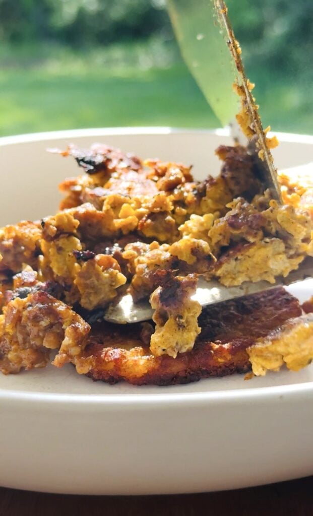 Blackstone Chorizo Breakfast Hash Browns