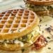 Blackstone High Protein Chicken Waffle Quesadillas