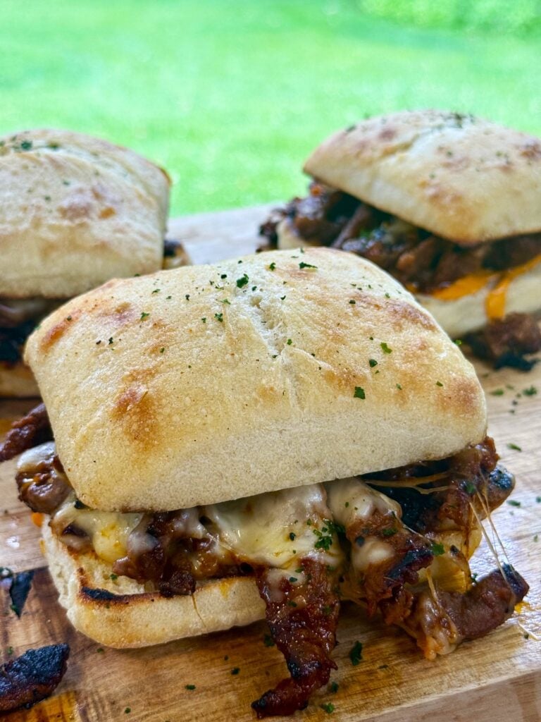 Blackstone Korean Steak Sandwiches