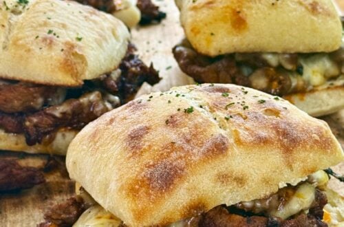 Blackstone Korean Steak Sandwiches