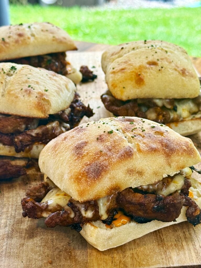 Blackstone Korean Steak Sandwiches
