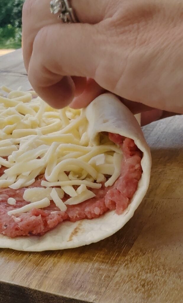 making the roll ups