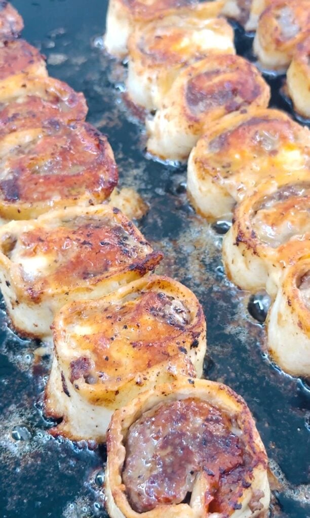 Blackstone Loaded Burger Skewers