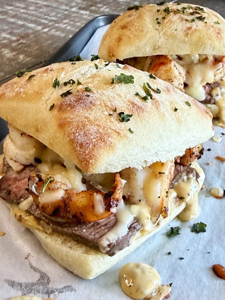 Surf and Turf Sandwiches