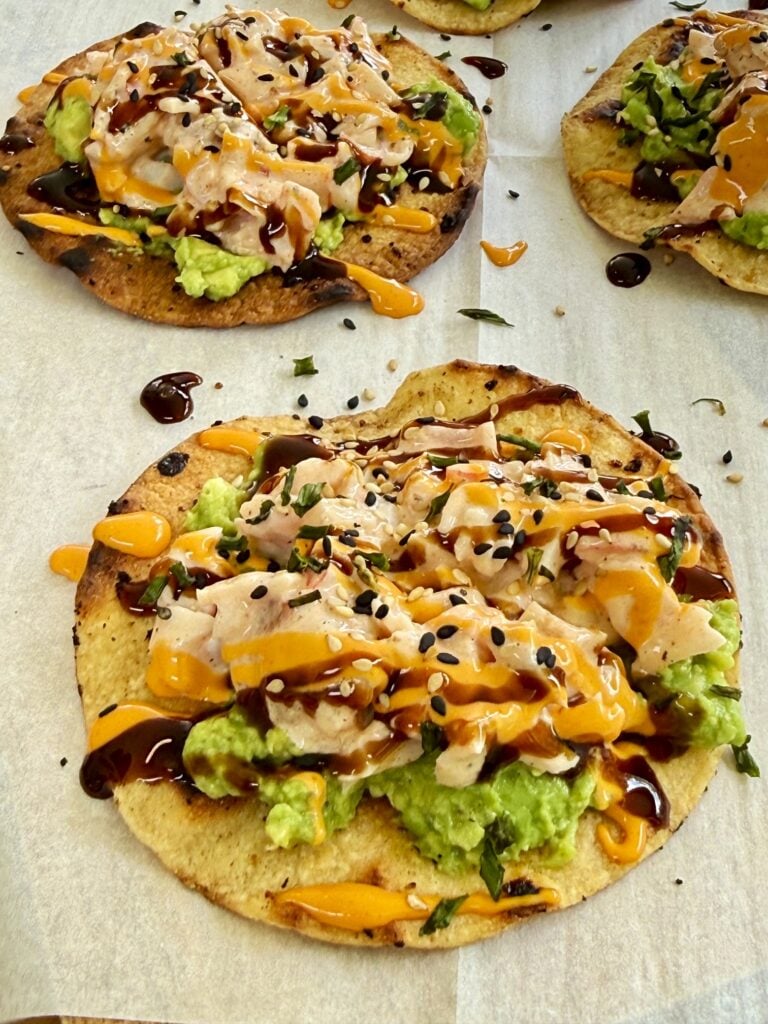 Blackstone Griddle Sushi Tostadas