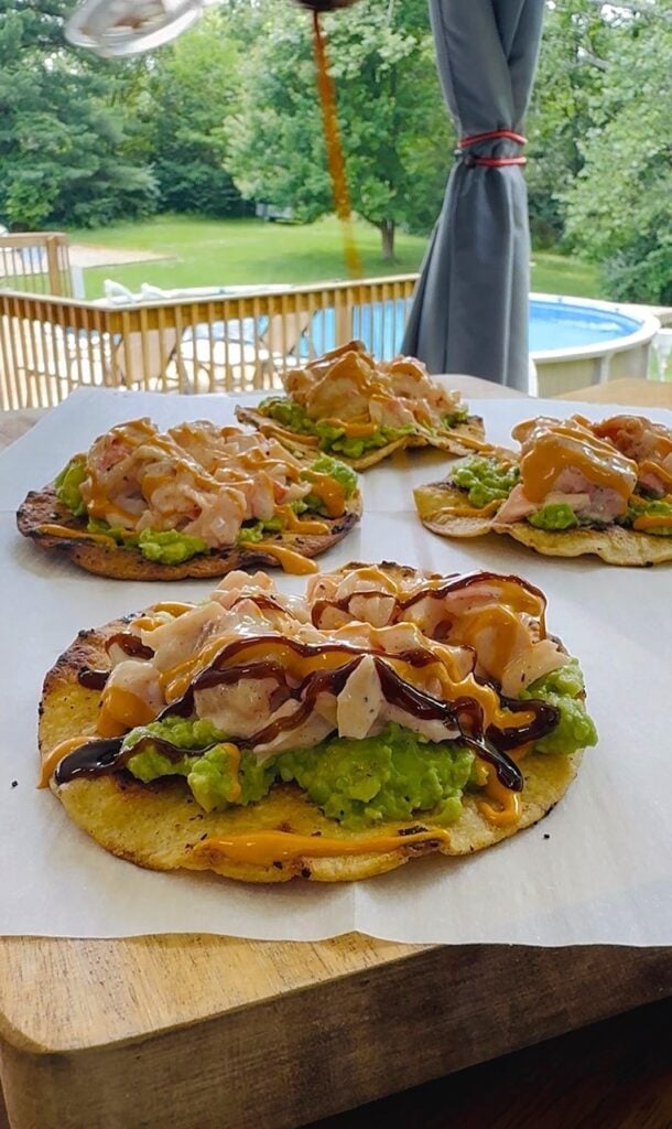 Blackstone Griddle Sushi Tostadas