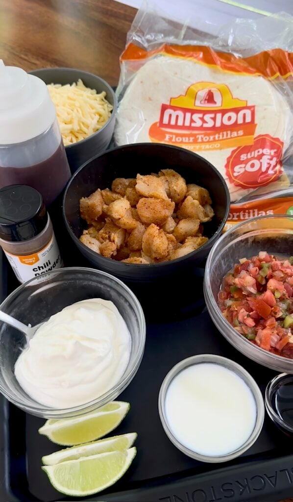 ingredients for the recipe