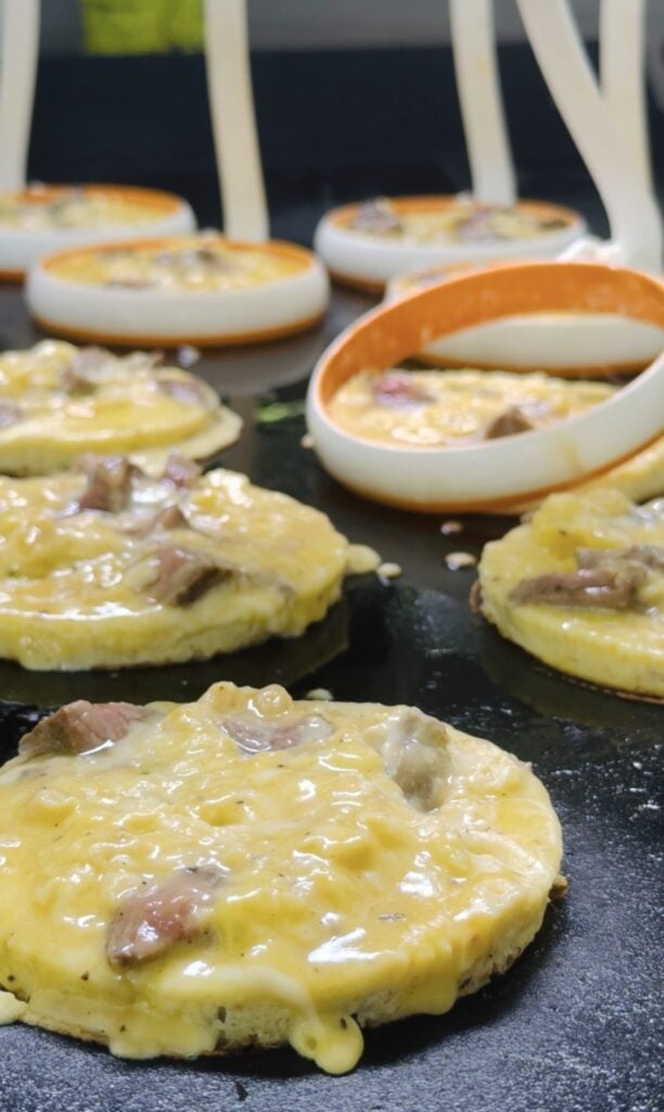 Blackstone Steak and Egg Bites