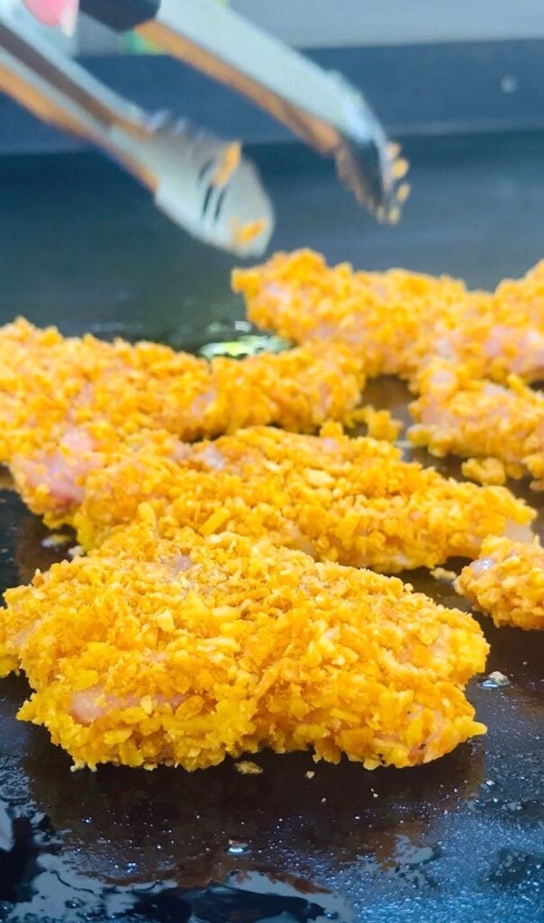 Blackstone Crispy Cheez-It Chicken