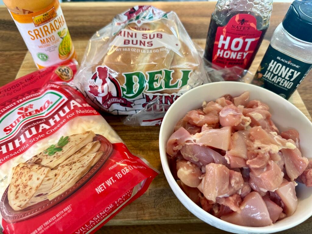 ingredients for the recipe