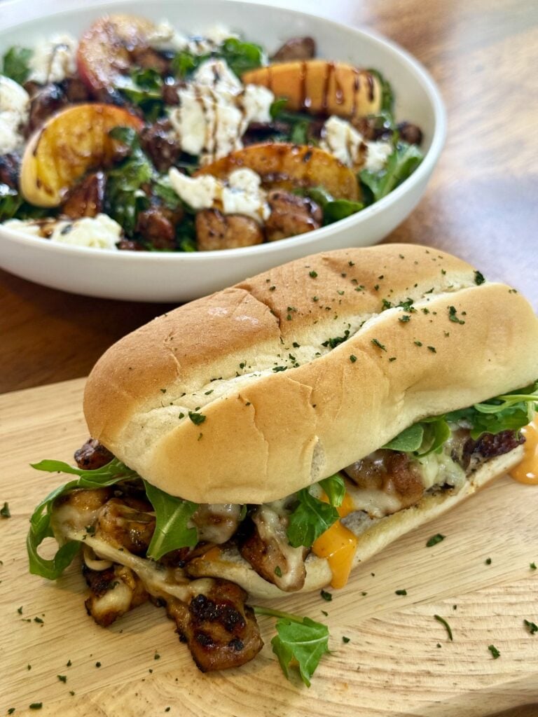 Blackstone Hot Honey Chicken Subs