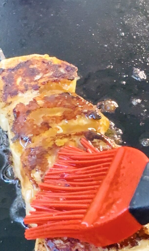 Blackstone Teriyaki Turkey Pinwheel Skewers