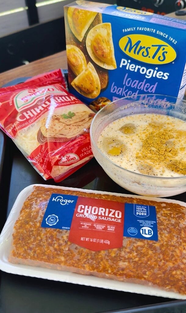 ingredients for the recipe
